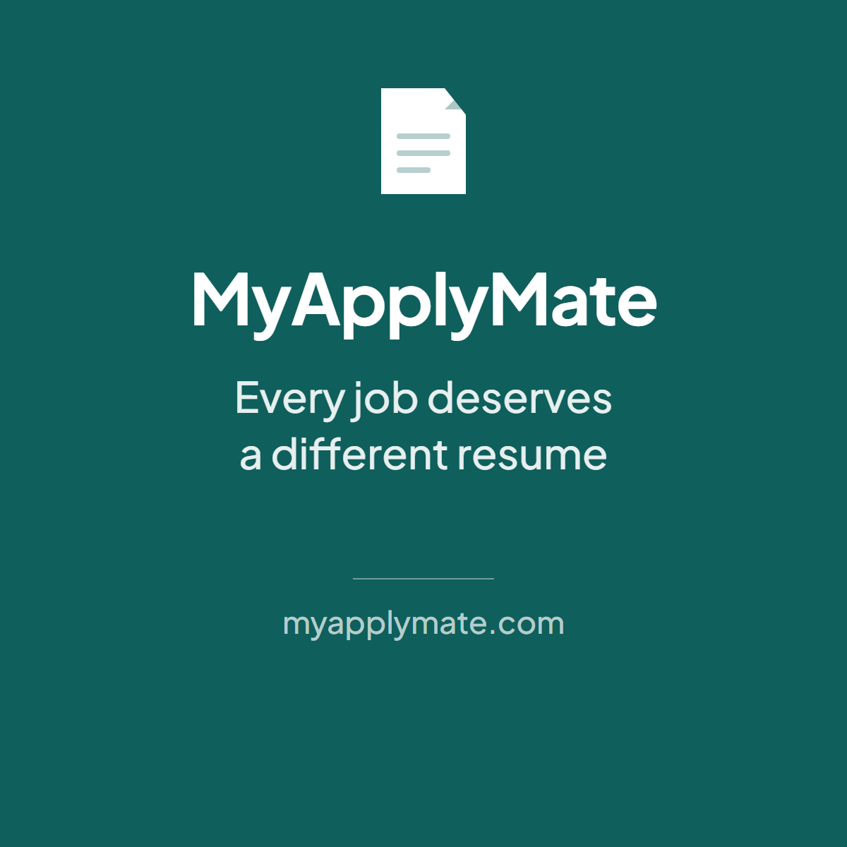 MyApplyMate — official preview image